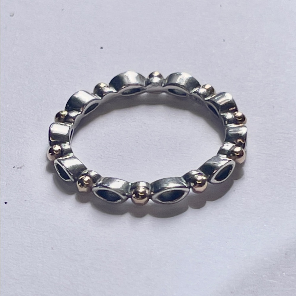Pandora Always and Forever 14k 925 Ring - Picture 3 of 9
